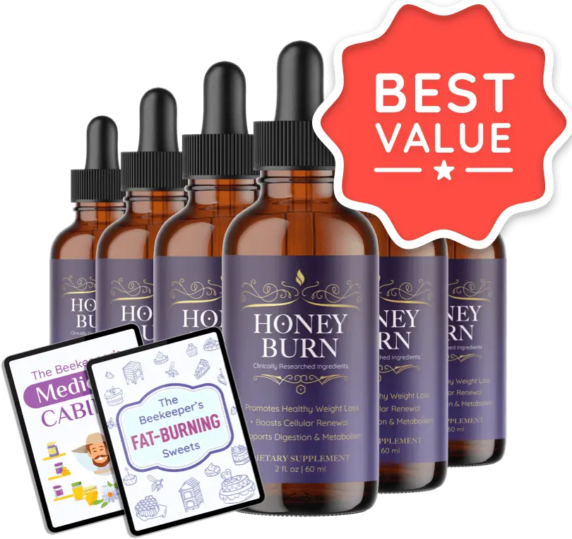 HoneyBurn 6 Bottles 